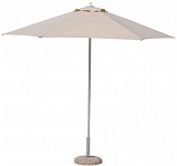 Зонт пляжный Верона бежевый высота 240 см (диаметр купола 2,7 м)